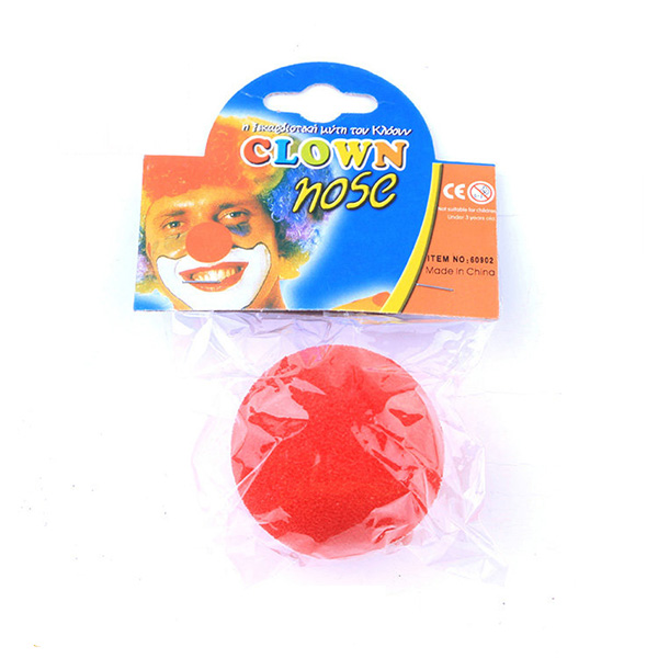 Fancy Dress Party Funny Cheap Red Foam Clown Nose 